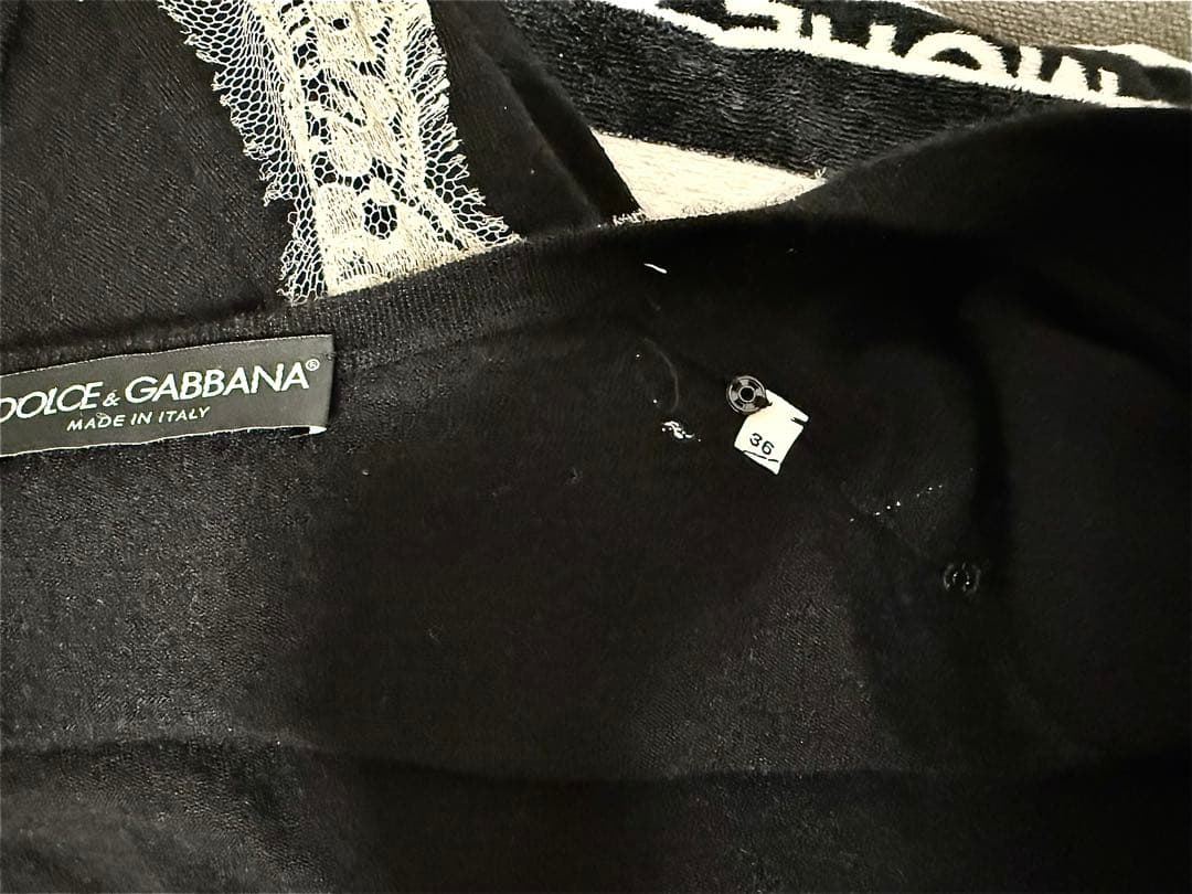 t*u様 DOLCE&GABBANA ドルガバ　カシミヤレース アンサンブル 3