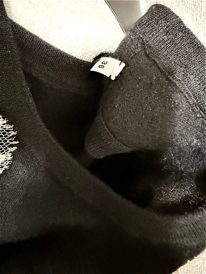 t*u様 DOLCE&GABBANA ドルガバ　カシミヤレース アンサンブル 3