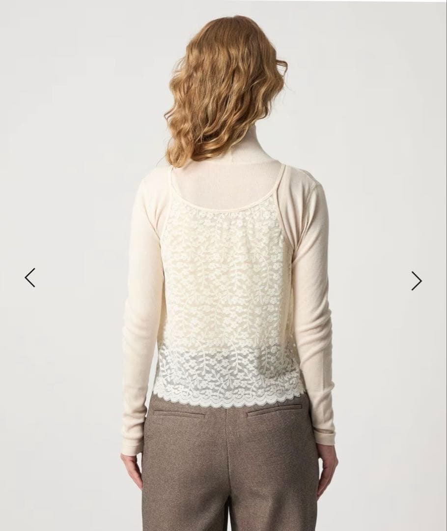 ＜Steven Alan＞フラワー レース キャミソール