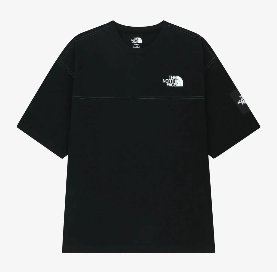 新作‼️ノースフェイス ステッチ オーバーフィット　Tシャツ　半袖 L　韓国限定