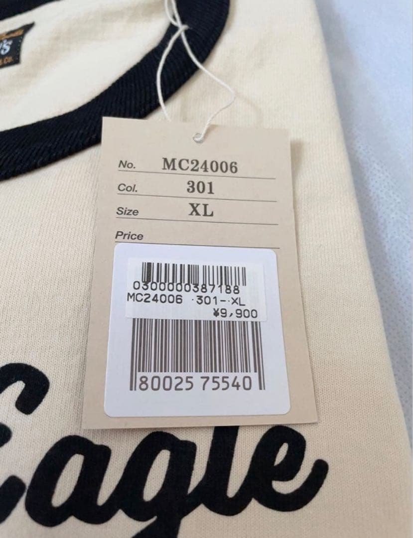 リアルマッコイズ 半袖Tシャツ　イーグル　　XL