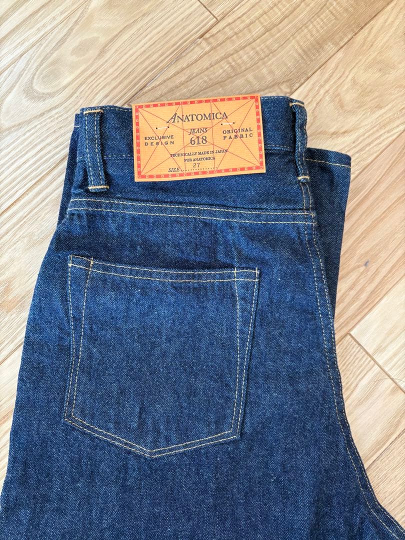 ANATOMICA ストレートデニム 27サイズ