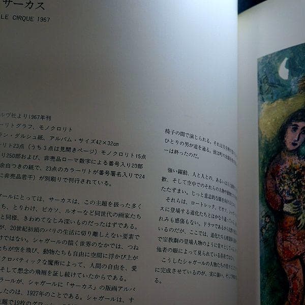 マルク・シャガール作品集 リトグラフ他 画集