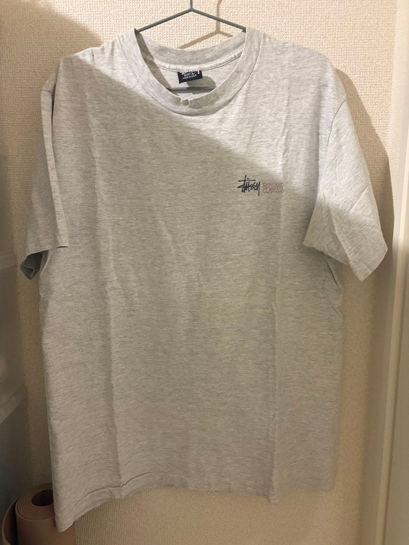Stussy グレー Tシャツ vintage ステューシーヴィンテージ
