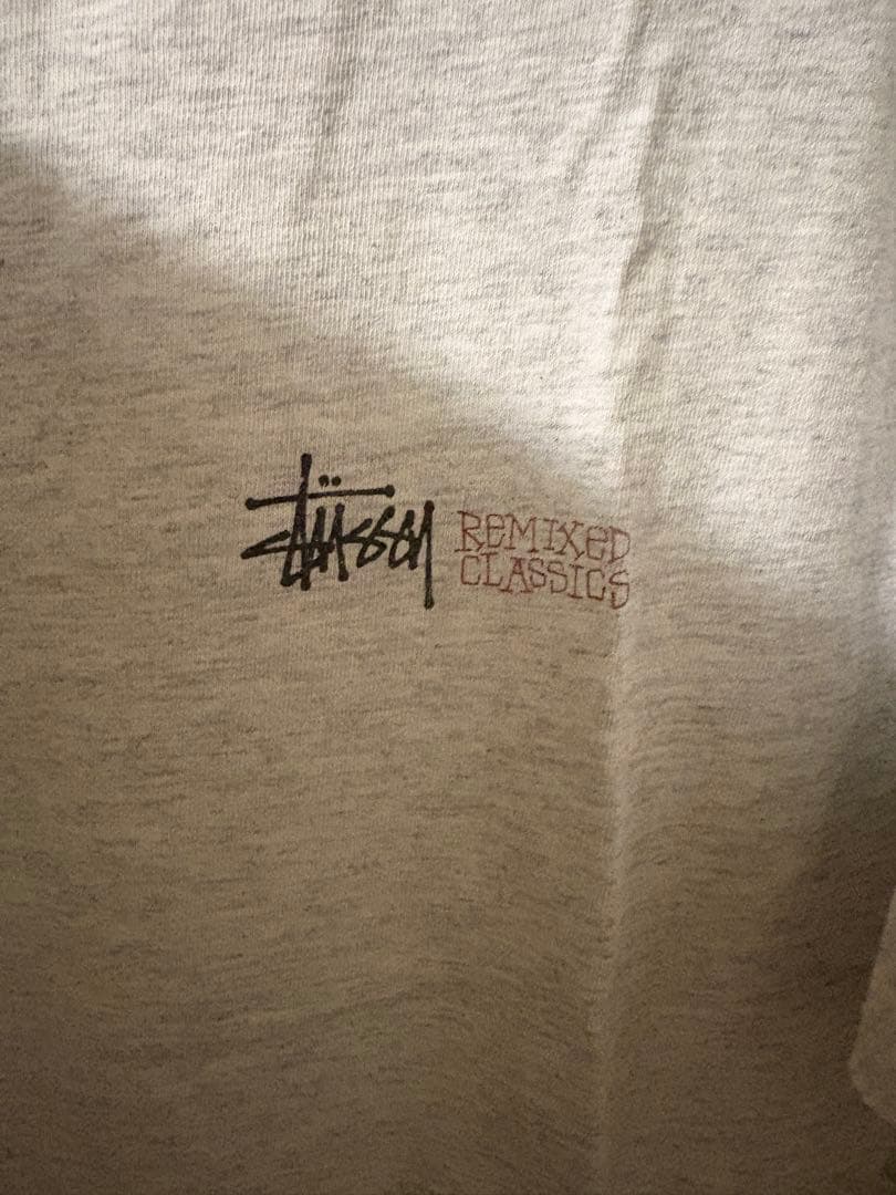 Stussy グレー Tシャツ vintage ステューシーヴィンテージ