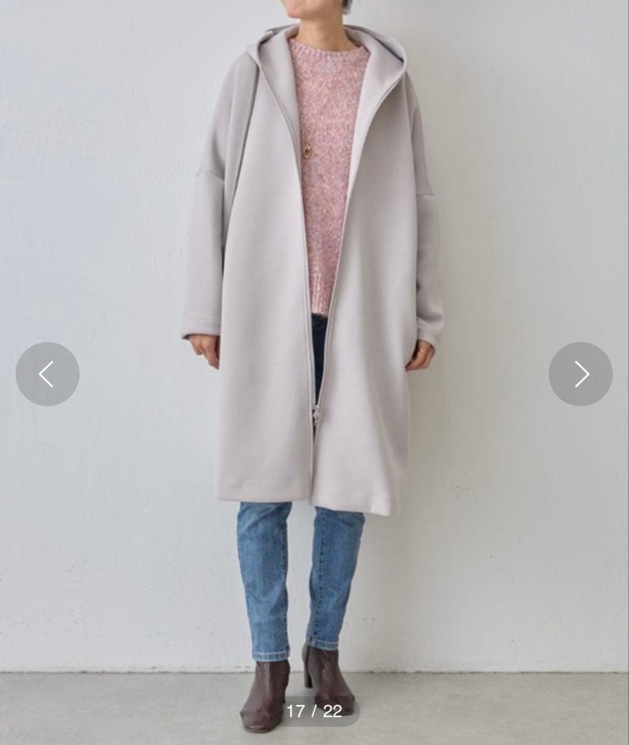 BEARDSLEY ビアズリー　ダンボールフーディ　コート　アウター　美品