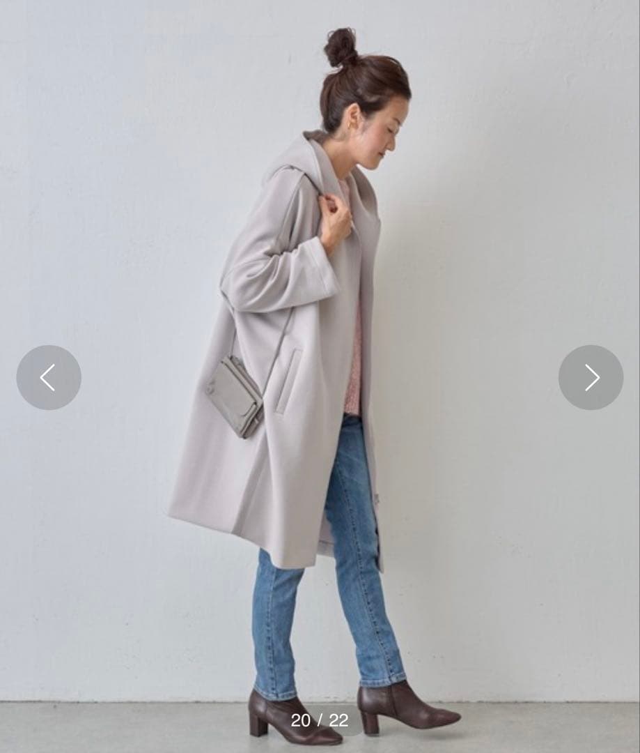BEARDSLEY ビアズリー　ダンボールフーディ　コート　アウター　美品
