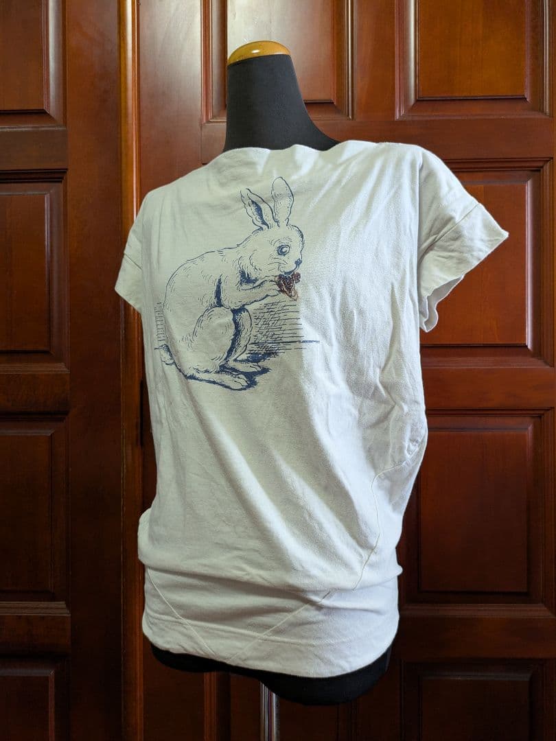 ヴィヴィアンウエストウッド　Tシャツ　半袖　うさぎ　日本製　サイズ2