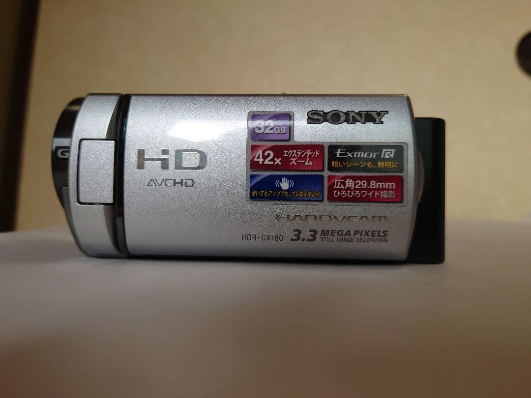 SONY HDR-CX180 ビデオカメラ （動作確認済）