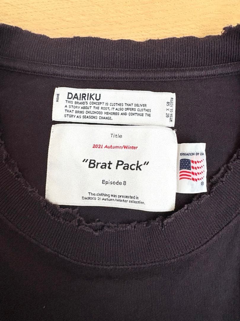 kbrgny　DAIRIKU \"YOUNG\" ロンT 21AW