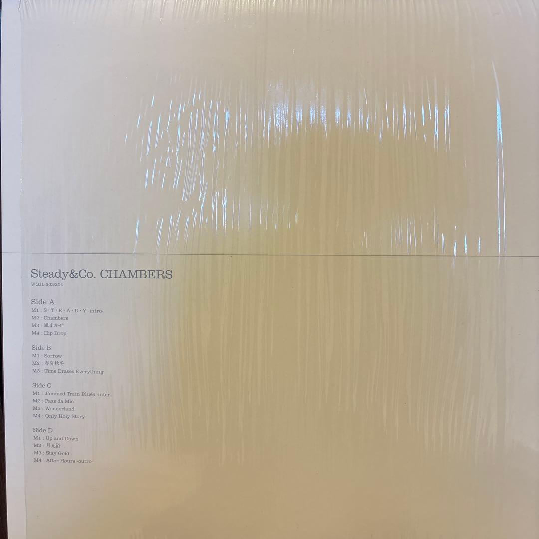 値下げ　Steady & Co. CHAMBERS レコード　美品