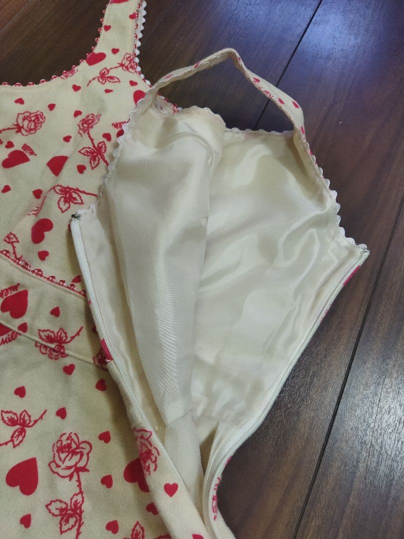 試着のみ♪美品 MILK バラ ハート ワンピース