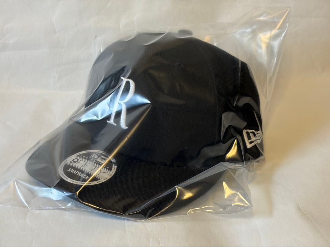 新品 RHC ロンハーマン× NEW ERA Rロゴ キャップ ブラック