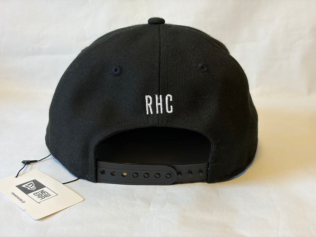 新品 RHC ロンハーマン× NEW ERA Rロゴ キャップ ブラック