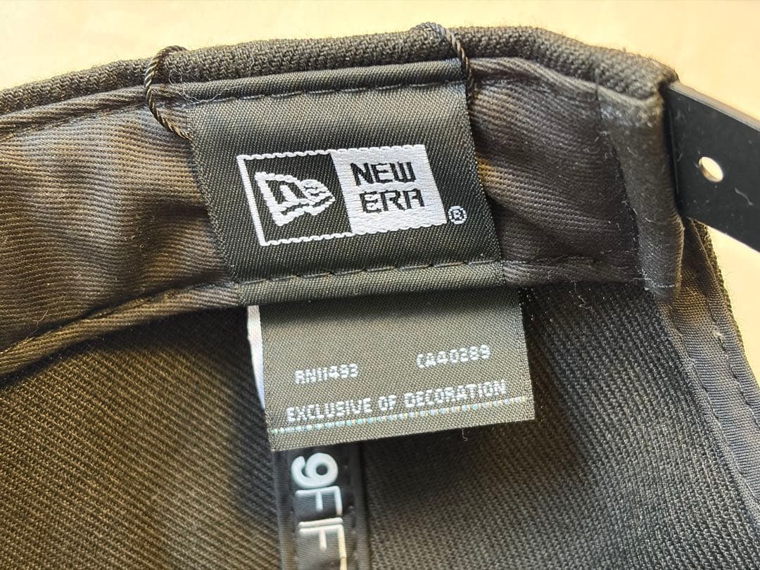 新品 RHC ロンハーマン× NEW ERA Rロゴ キャップ ブラック