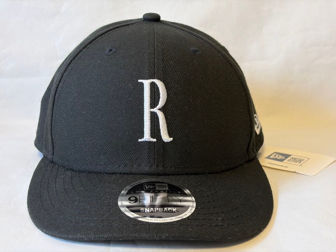 新品 RHC ロンハーマン× NEW ERA Rロゴ キャップ ブラック