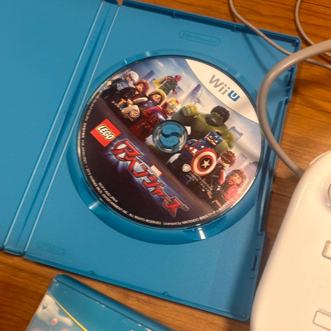 WiiＵゲームパット　ソフト６枚