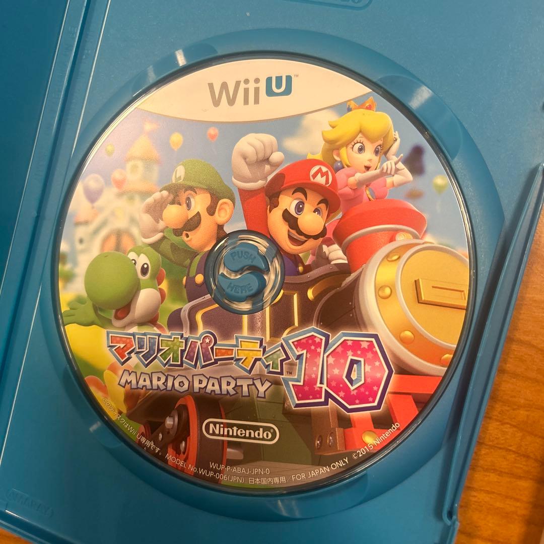 WiiＵゲームパット　ソフト６枚