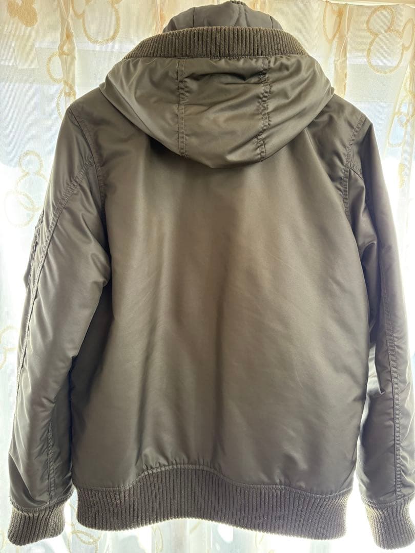 ALPHA IND. フーデットリブジャケット