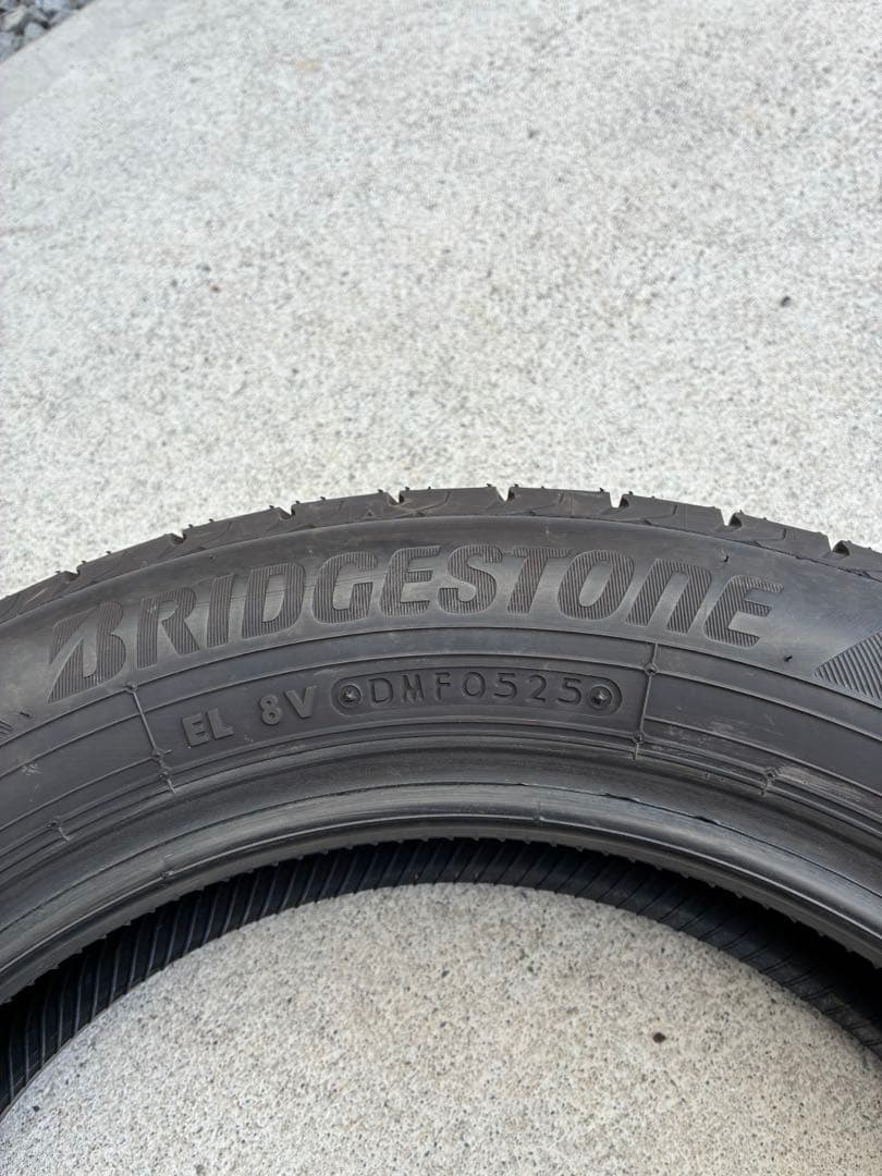 送料込み155/65r14BRIDGESTONE NEWNO4本セットバリ山