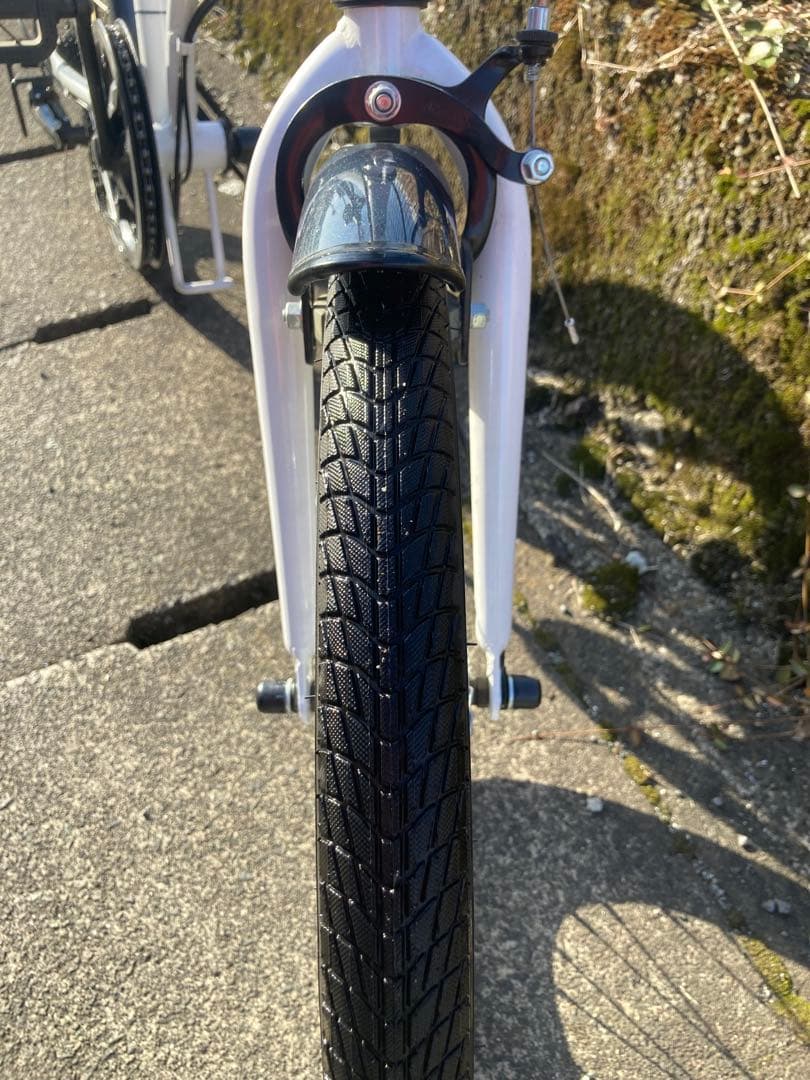 ゴチ　折りたたみ自転車20インチ シマノ6段 ライト付 熊本引取可