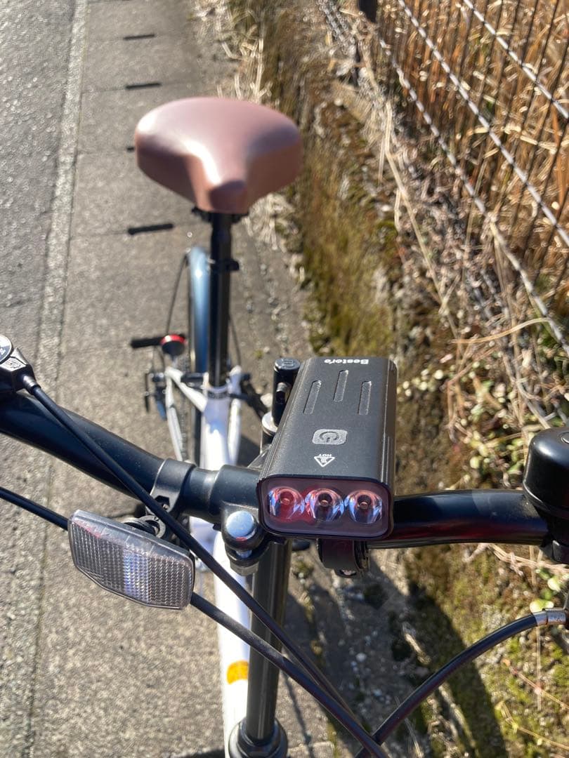 ゴチ　折りたたみ自転車20インチ シマノ6段 ライト付 熊本引取可