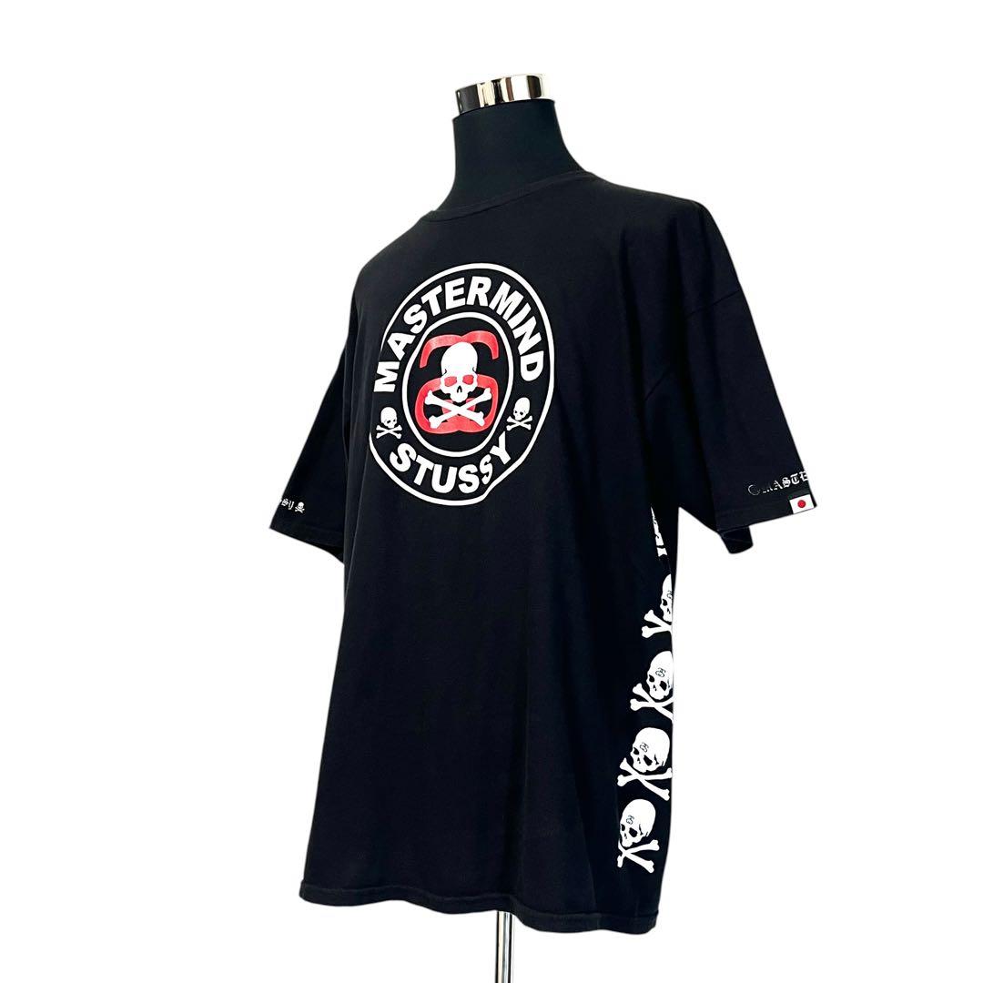 【XL】STUSSY × MASTERMIND JAPAN Tシャツ メンズ