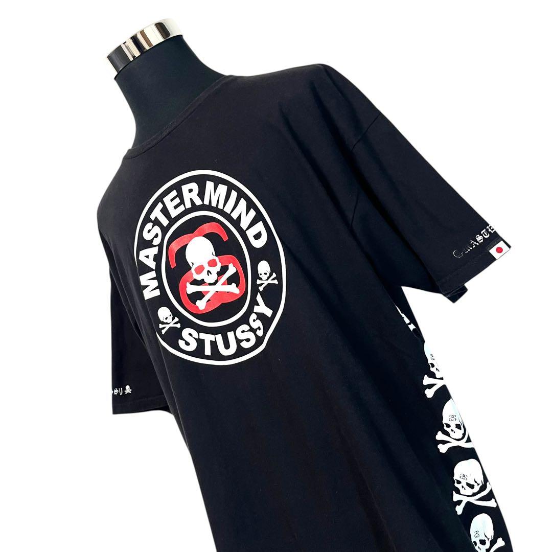 【XL】STUSSY × MASTERMIND JAPAN Tシャツ メンズ