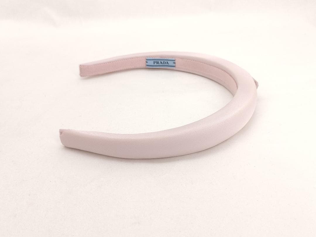 新品未使用 PRADA カチューシャ ピンク ヘアアクセ 箱・袋付