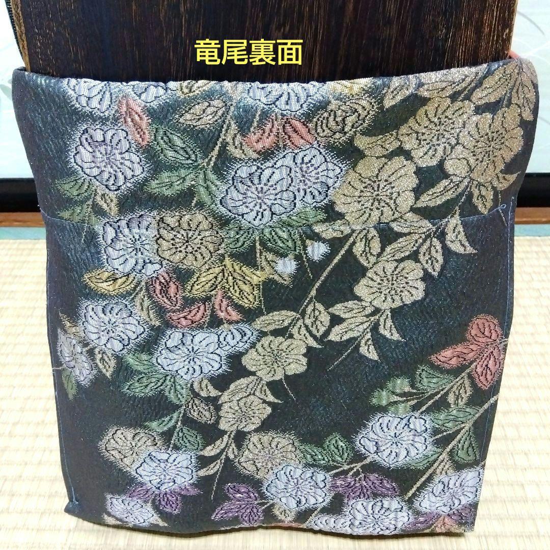 「高級辻が花中古帯」和楽器　琴　油単　ゆたん