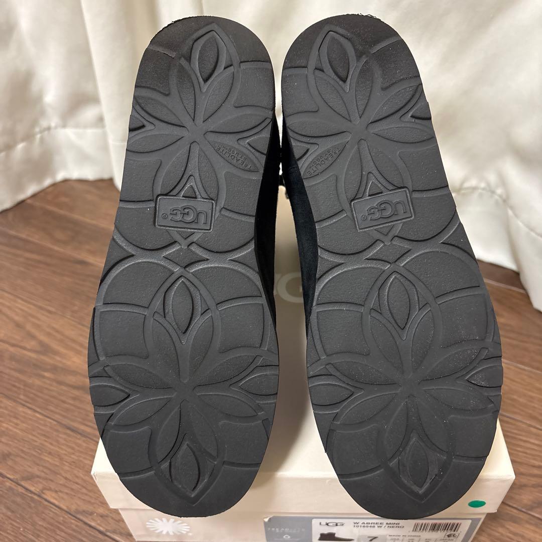 UGGジッパー付きムートンブーツ(ABREE MINI)