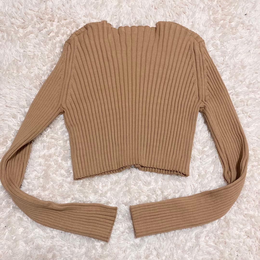 AURALEE オーラリー WIDE RIB KNIT ZIP CARDIGAN
