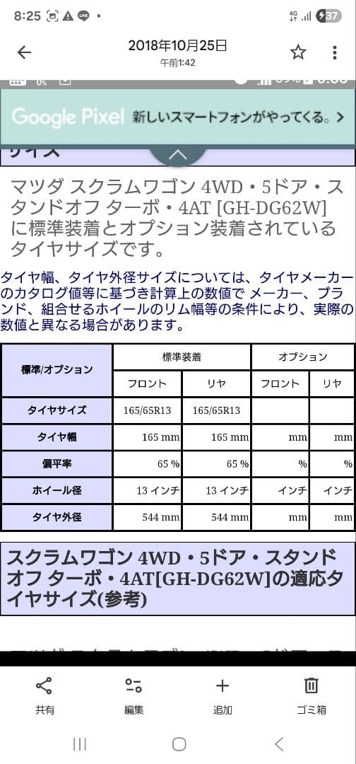 ブリヂストンVRX3 エブリィワゴン スクラムワゴン　165/65/13インチ