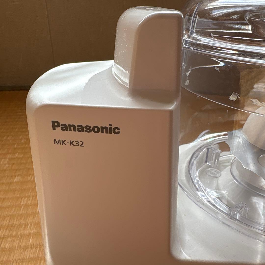 Panasonic フードプロセッサー MK-K32-W ホワイト 2度使用