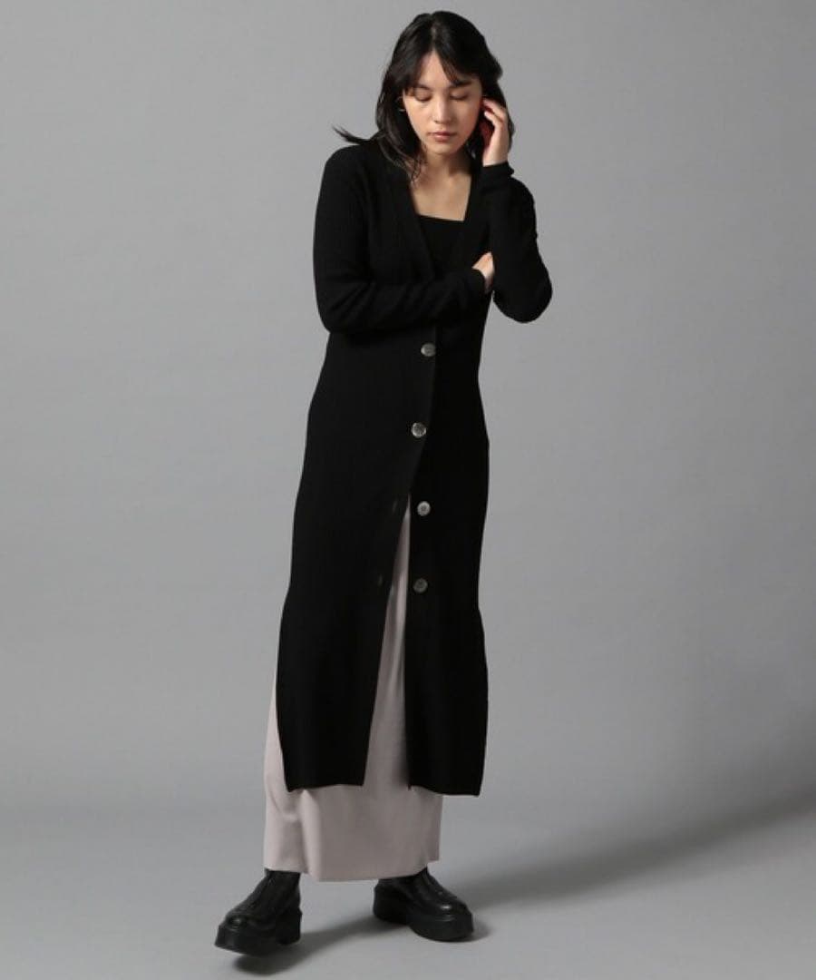 美品◉ カオス シルクコンクレクスタ ニット カーディガン ブラック 黒