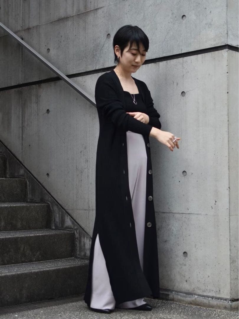 美品◉ カオス シルクコンクレクスタ ニット カーディガン ブラック 黒
