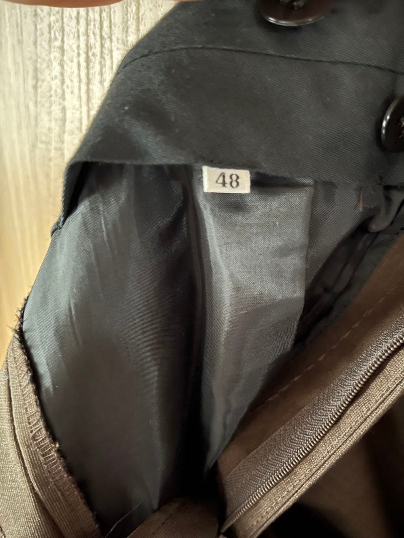 ［UNITED ARROWS］SOVEREIGN /3Bスーツ/48/ブラウン