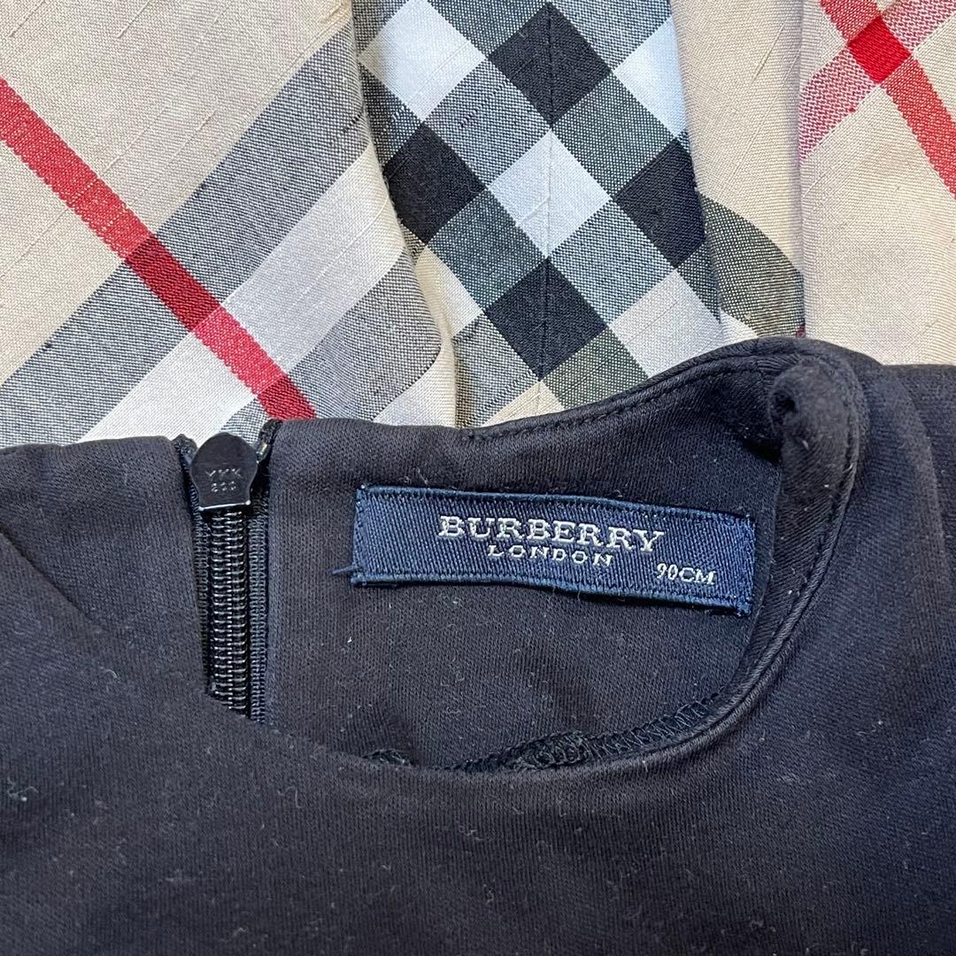 み*様 【BURBERRY】スカートチェック　ワンピース 90CM