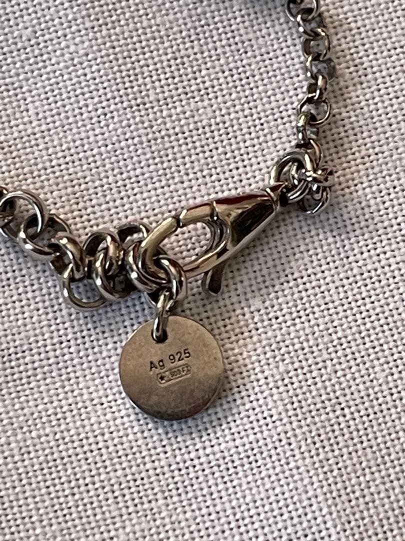 ◉セール！美品　グッチ　GUCCI インターロッキングG ネックレス シルバー