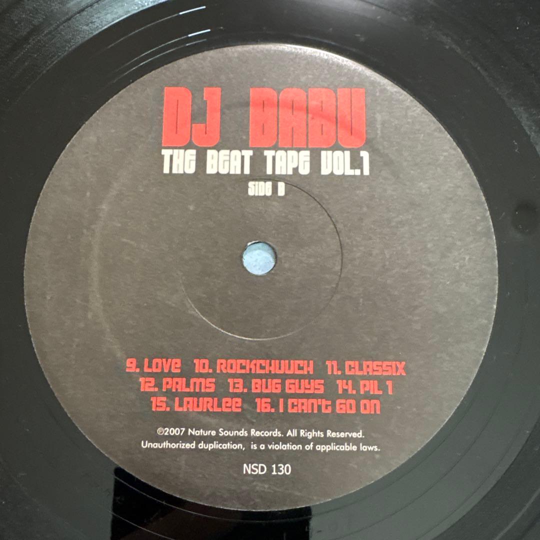 洋楽 DJ Babu - The Beat Tape Vol. 1