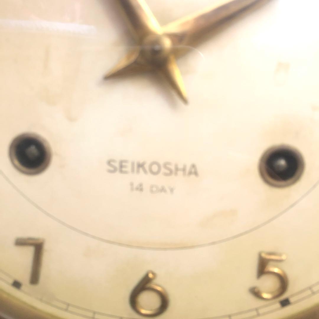 SEIKOSHA 振り子付きアナログ時計 14 DAY