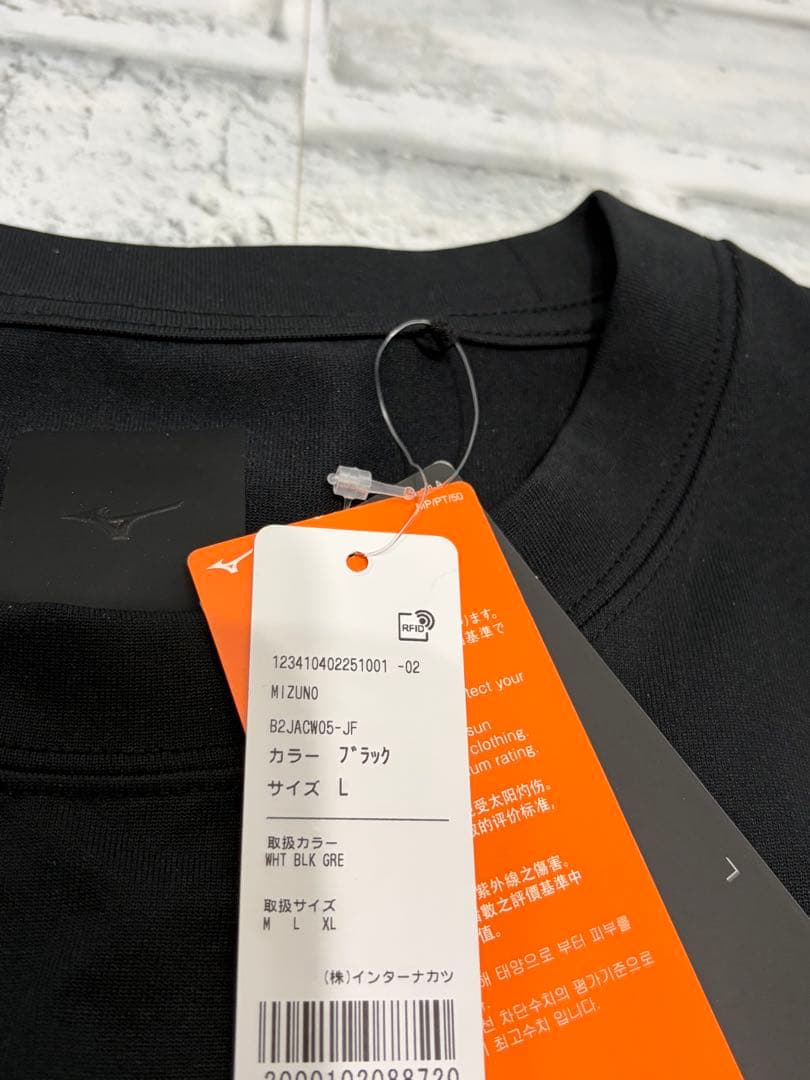 未使用　MIZUNO JEANS FACTORY 別注　バックロゴ　Tシャツ