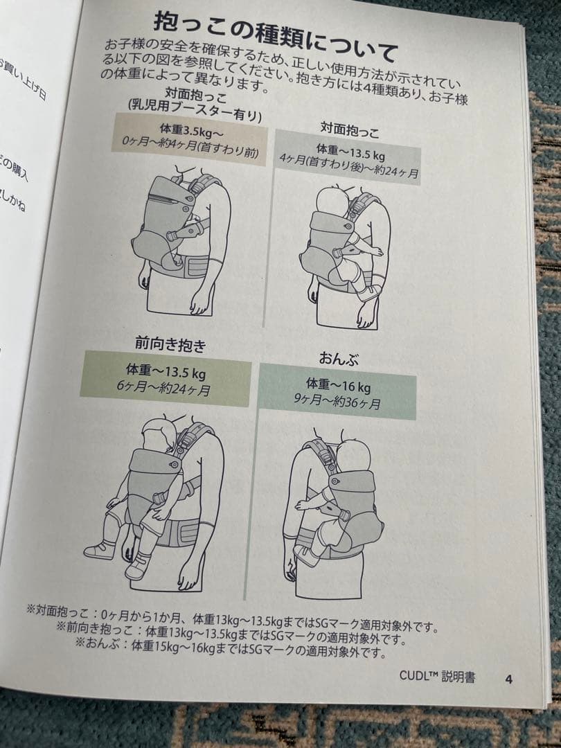 NUNA cudl 抱っこ紐 ソフトシャドウ