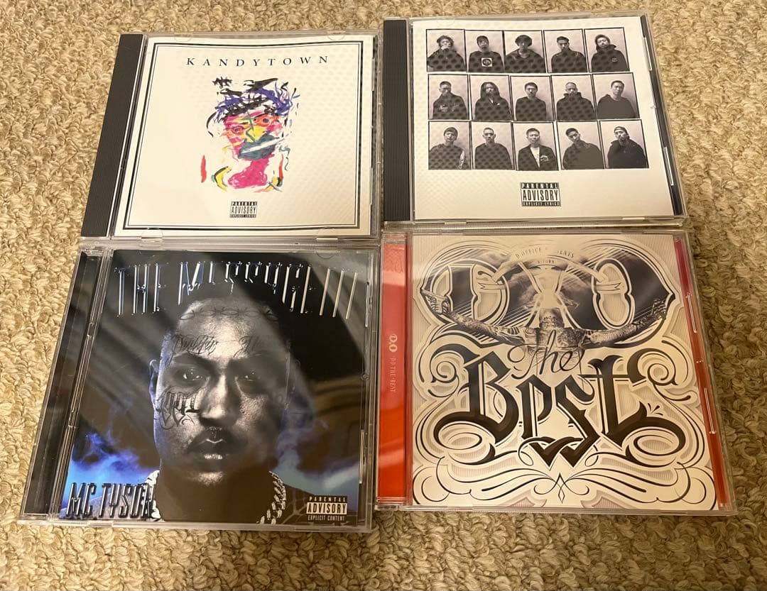 日本語RAP まとめ売り CD 72枚セット 送料無料 即購入OK❣️