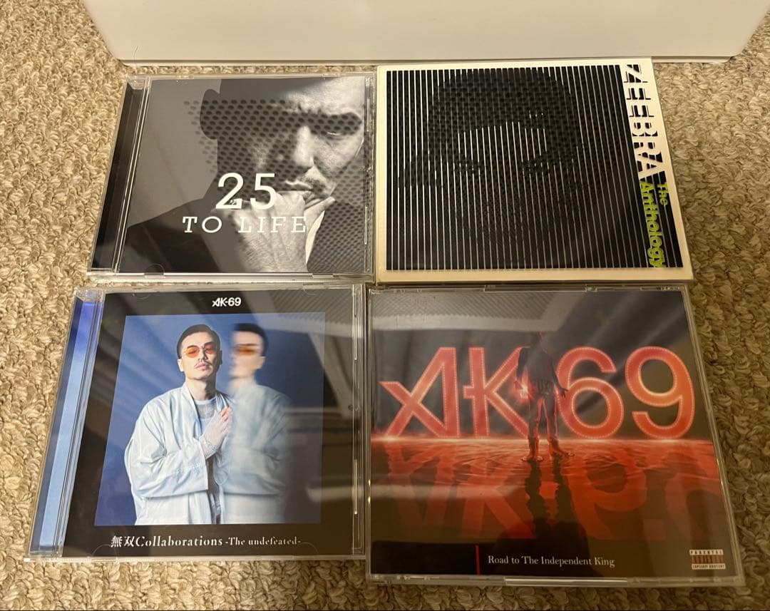 日本語RAP まとめ売り CD 72枚セット 送料無料 即購入OK❣️