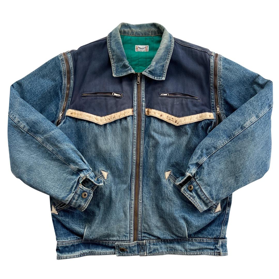 【Vintage】BONEVILLE デニムジャケット STONE 