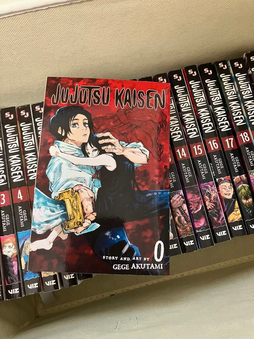 呪術廻戦　マンガ　英語版0-21巻