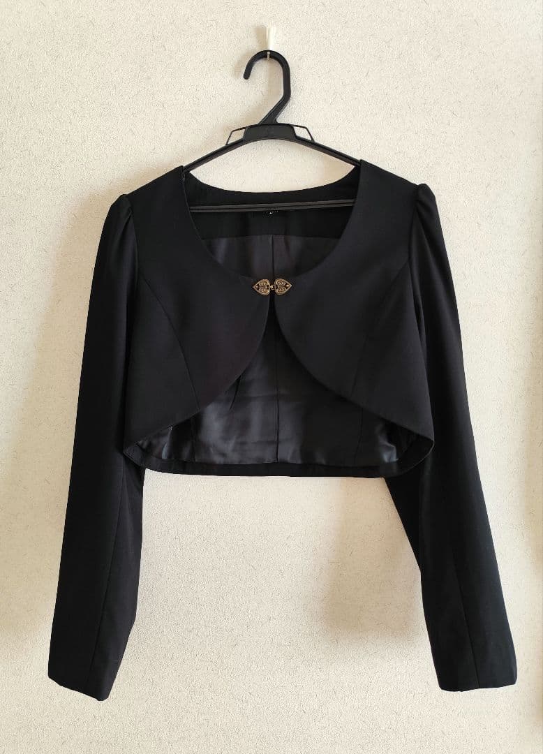 sheglit シェグリット Del Fiore 金具付 ボレロ M ブラック