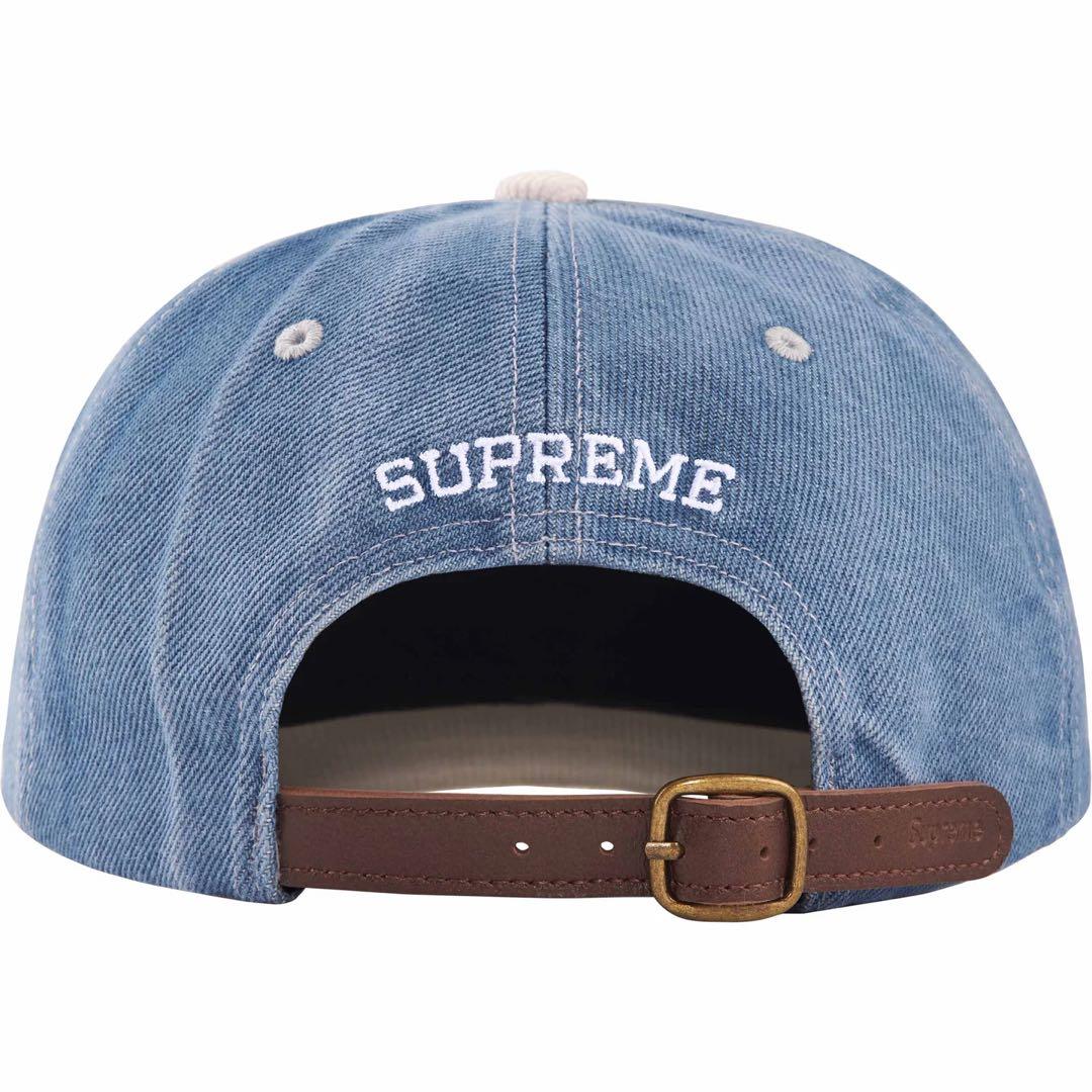 新品未使用　Supreme 2-Tone S Logo 6-Panel