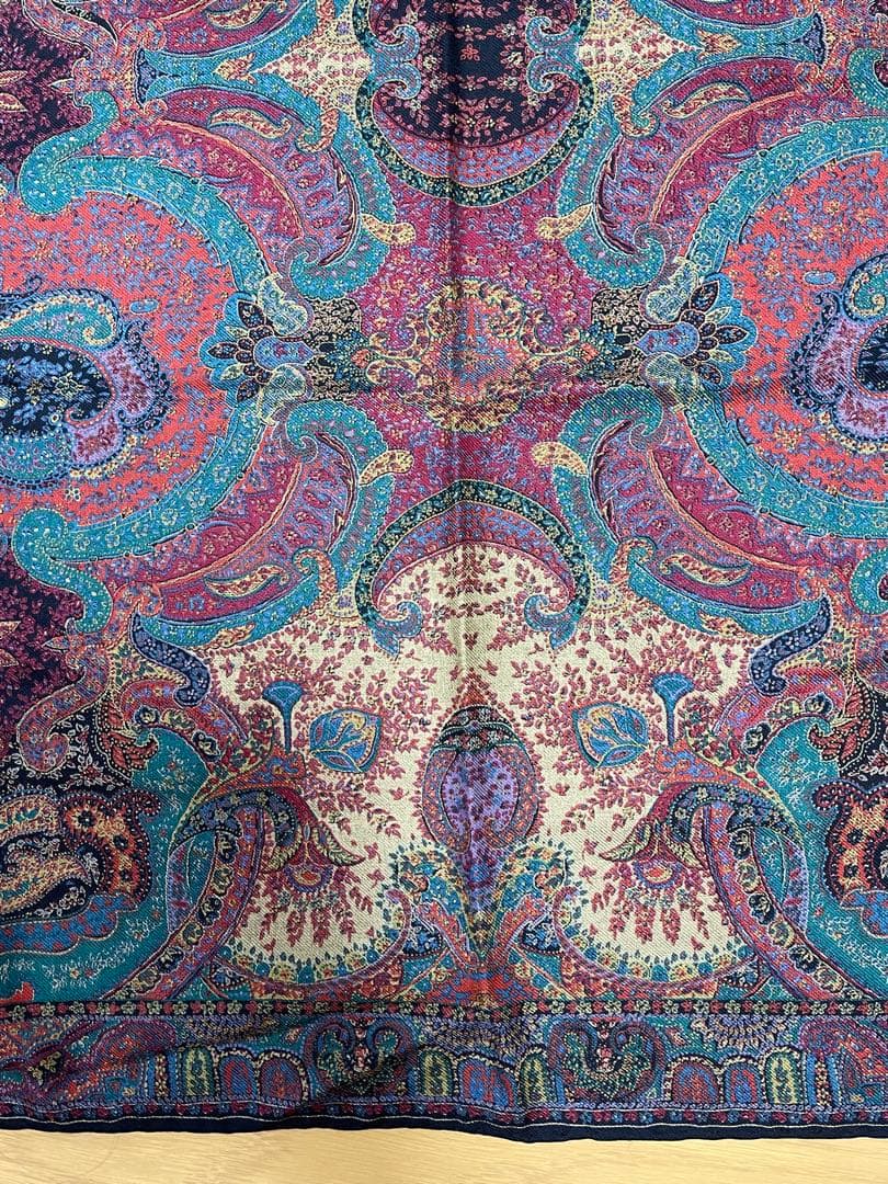 ETRO エトロ ストール　大判ペイズリースカーフ
